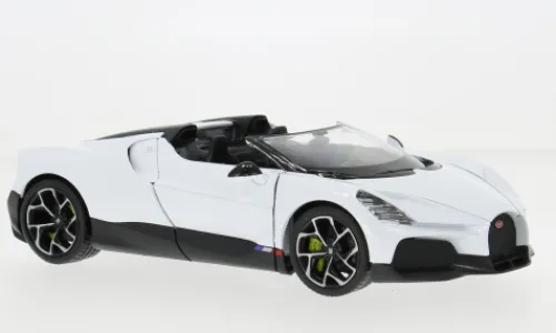 Welly Bugatti W16 Mistral, weiss/schwarz, 1:24, Sale