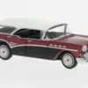Brekina Buick Century Caballero, rot/schwarz, 1957, 1:87,