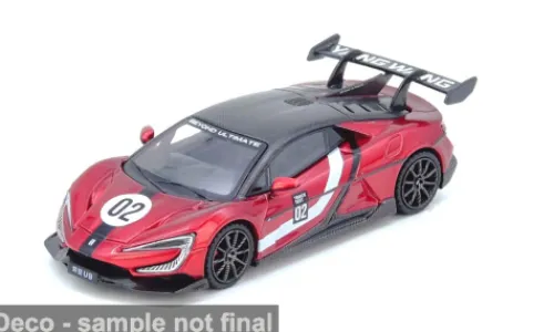 INNO64 BYD Yangwang U9, rot/schwarz, 2025, 1:64,
