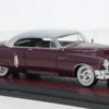 Matrix Cadillac Coupe DeVille Show Car, dunkelrot/hellgrau, 1949, 1:43,