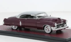 Matrix Cadillac Coupe DeVille Show Car, dunkelrot/hellgrau, 1949, 1:43,