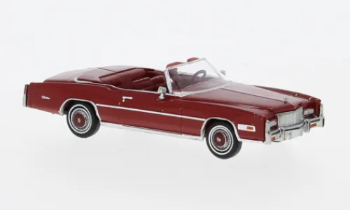 Brekina Cadillac Eldorado Convertible, rot, 1976, 1:87, Discount