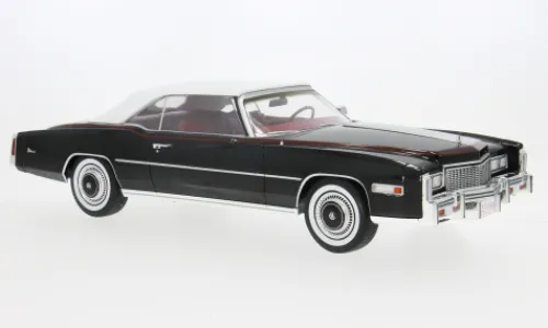 MCG Cadillac Eldorado Convertible, schwarz, 1976, 1:18,