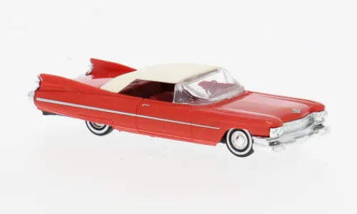 Busch Cadillac Eldorado, rot/beige, 1959, 1:87, Hot