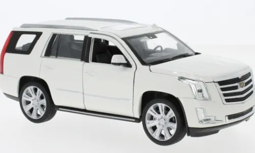 Welly Cadillac Escalade, weiss, 2017, 1:24, Best