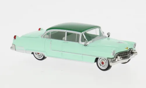 Brekina Cadillac Fleetwood, hellgrün/dunkelgrün, 1955, 1:87, Sale