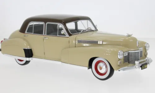 MCG Cadillac Fleetwood Series 60 Special Sedan, beige/dunkelbraun, 1941, 1:18, Discount