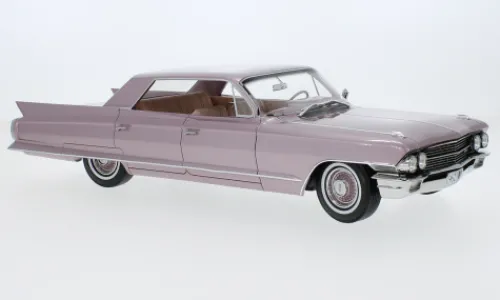 Stamp Models Cadillac Sedan DeVille, rosa, 1962, 1:18, Best