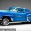 Sun Star Chevrolet Bel Air Hardtop, blau, 1954, 1:18, New