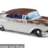 Busch Chevrolet Bel Air, hellgrau/braun, 1957, 1:87, Discount
