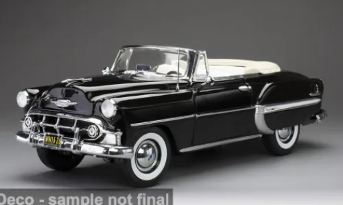 Sun Star Chevrolet Bel Air OpenConvertible, schwarz, 1953, 1:18,