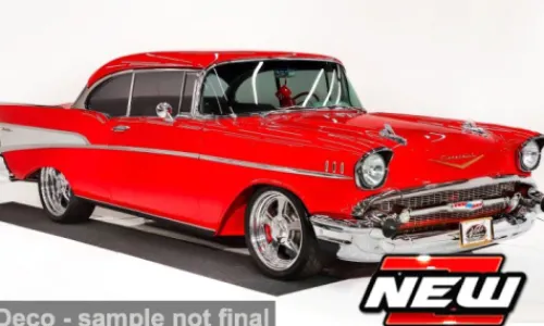 Maisto Chevrolet Bel Air, rot, 1957, 1:18, Best