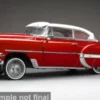 Sun Star Chevrolet Bel Air, rot/weiss, 1954, 1:18,