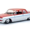 Greenlight Chevrolet Biscayne, rot/silber, 1964, 1:64, New