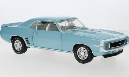 ACME Chevrolet Camaro RS 350, hellblau, 1969, 1:18,