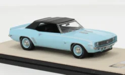 Stamp Models Chevrolet Camaro RS/SS, hellblau/schwarz, 1969, 1:43, Online