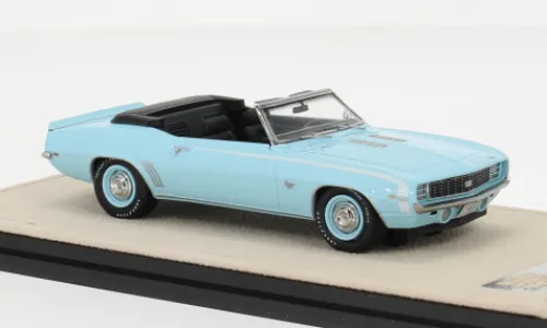Stamp Models Chevrolet Camaro RS/SS, hellblau, 1969, 1:43,