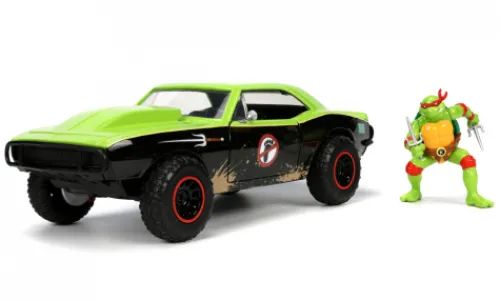 Jada Chevrolet Camaro, 1967, Turtles, 1:24, New