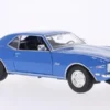 Welly Chevrolet Camaro Z28, blau/weiss, 1968, 1:24, Clearance