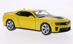 Welly Chevrolet Camaro ZL1, gelb/schwarz, 2012, 1:24, Best
