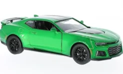 Motormax Chevrolet Camaro ZL1, grün, 2017, 1:24,