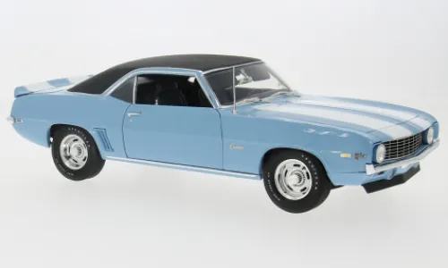 ACME Chevrolet Camaro Z/28, türkis/weiss, 1969, 1:18, Best
