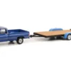 Greenlight Chevrolet C-20, blau, 1981, 1:64, Hot