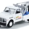Greenlight Chevrolet C-30 Dually Wrecker, weiss, 1969, Fall Guy Stuntman Association, 1:64, Best