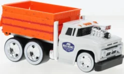 Maisto Chevrolet C-60 Grain Truck, weiss/silber, 1966, 1:64, New