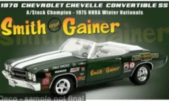 ACME Chevrolet Chevelle Convertible SS, dunkelgrün, 1970, Smith & Gainer, 1:18, Discount