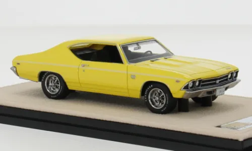 Stamp Models Chevrolet Chevelle SS 396, gelb, 1969, 1:43, Hot