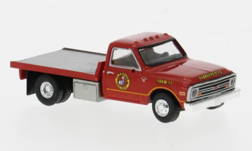 Brekina Chevrolet Chevrolet C30 Plattform, rot, 1968, Foam 17, 1:87, Online