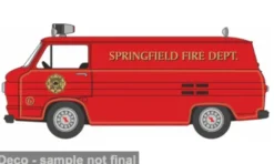 Oxford Chevrolet Corvair 95 Corvan, 1961, Springfield Fire Dept., 1:87, Discount