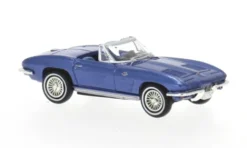 Brekina Chevrolet Corvette C2 Cabrio, blau, 1962, 1:87, Clearance