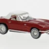 Brekina Chevrolet Corvette C2 Cabrio, rot, 1962, 1:87,