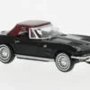 Brekina Chevrolet Corvette C2 Cabrio, schwarz, 1962, 1:87, Outlet
