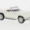 Brekina Chevrolet Corvette C2 Cabrio, weiss, 1962, 1:87, Discount
