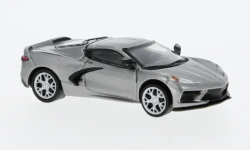 PCX87 Chevrolet Corvette (C8) Stingray, grau, 2020, 1:87, Best