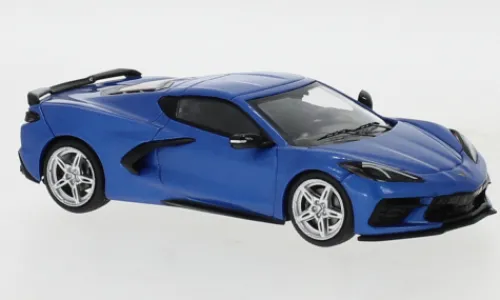 IXO Chevrolet Corvette (C8) Stingray, blau, 2020, 1:43, Online