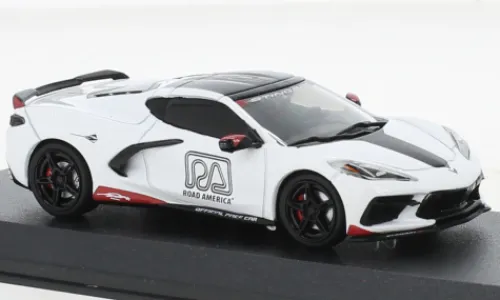 Greenlight Chevrolet Corvette (C8) Stingray, 2020, Road America - Official Pace Car, 1:43, Hot