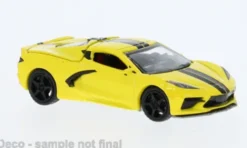 Auto World Chevrolet Corvette (C8) Stingray, gelb, 2020, 1:64, Sale