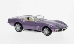 Brekina Chevrolet Corvette C3, violett, 1967, 1:87, New
