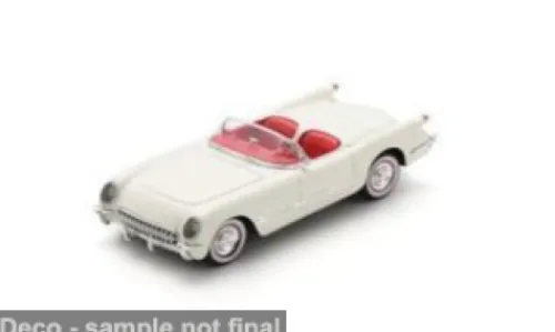 Spark Chevrolet Corvette (C1), weiss/rot, 1:43, Sale