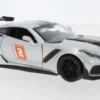 Motormax Chevrolet Corvette (C7) ZR1, silber/Dekor, 2019, 1:24, New
