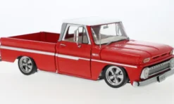 Sun Star Chevrolet C-10 Stepside Pick Up Low Rider, rot, 1965, 1:18, Online