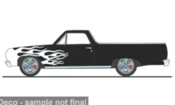 ACME Chevrolet El Camino, schwarz, 1965, 1:18, Clearance