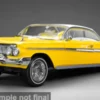 Sun Star Chevrolet Impala Convertible Lowrider, gelb, 1961, 1:18, Outlet