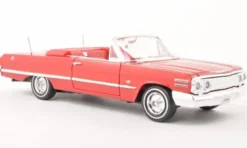 Welly Chevrolet Impala Convertible, rot, 1963, 1:24,