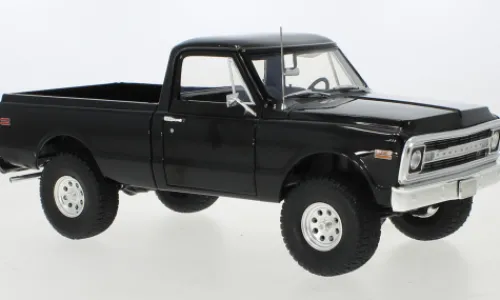 ACME Chevrolet K-10 4x4, schwarz, 1970, 1:18, Outlet