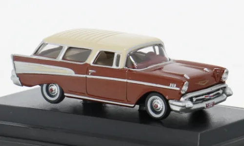 Oxford Chevrolet Nomad, dunkelorange/gold, 1957, 1:87, Sale